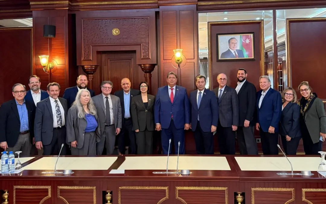 Sionist Ravvin Koalisiyasının nümayəndə heyəti Azərbaycandan məmnun ayrılıb