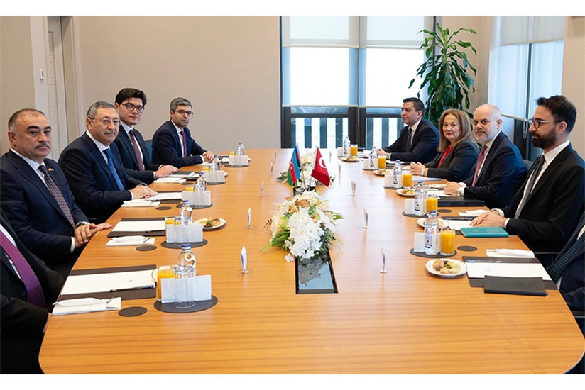 Xələf Xələfov Ərdoğanın baş müşaviri ilə görüşüb