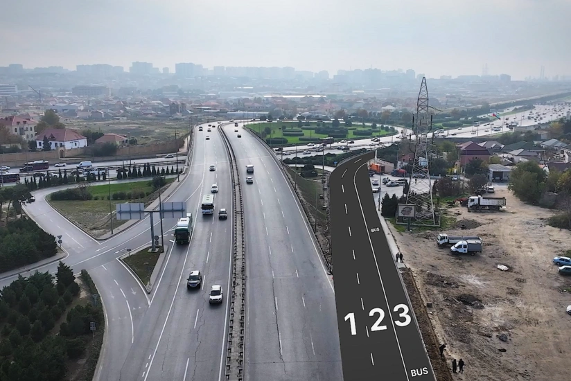Zabrat yolunda yeni xüsusi hərəkət zolağı istifadəyə verilib