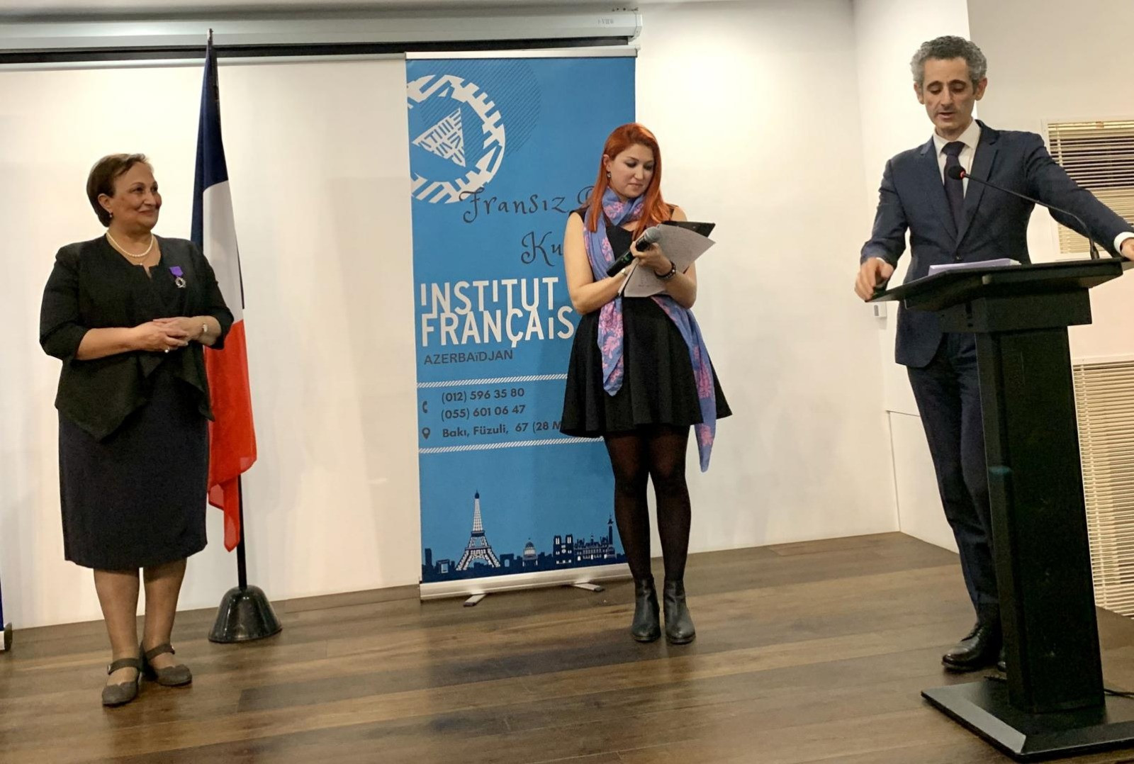 Beynəlxalq Fransız dili Müəllimləri Günü ilə bağlı səfirlikdə qəbul keçirilib