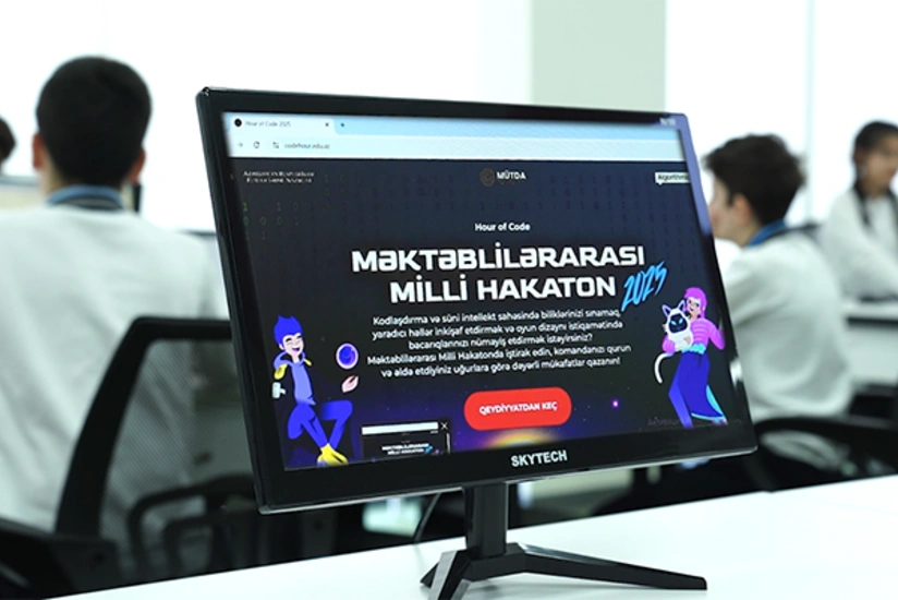 Məktəblilərarası Milli Hakatonun final mərhələsi baş tutub