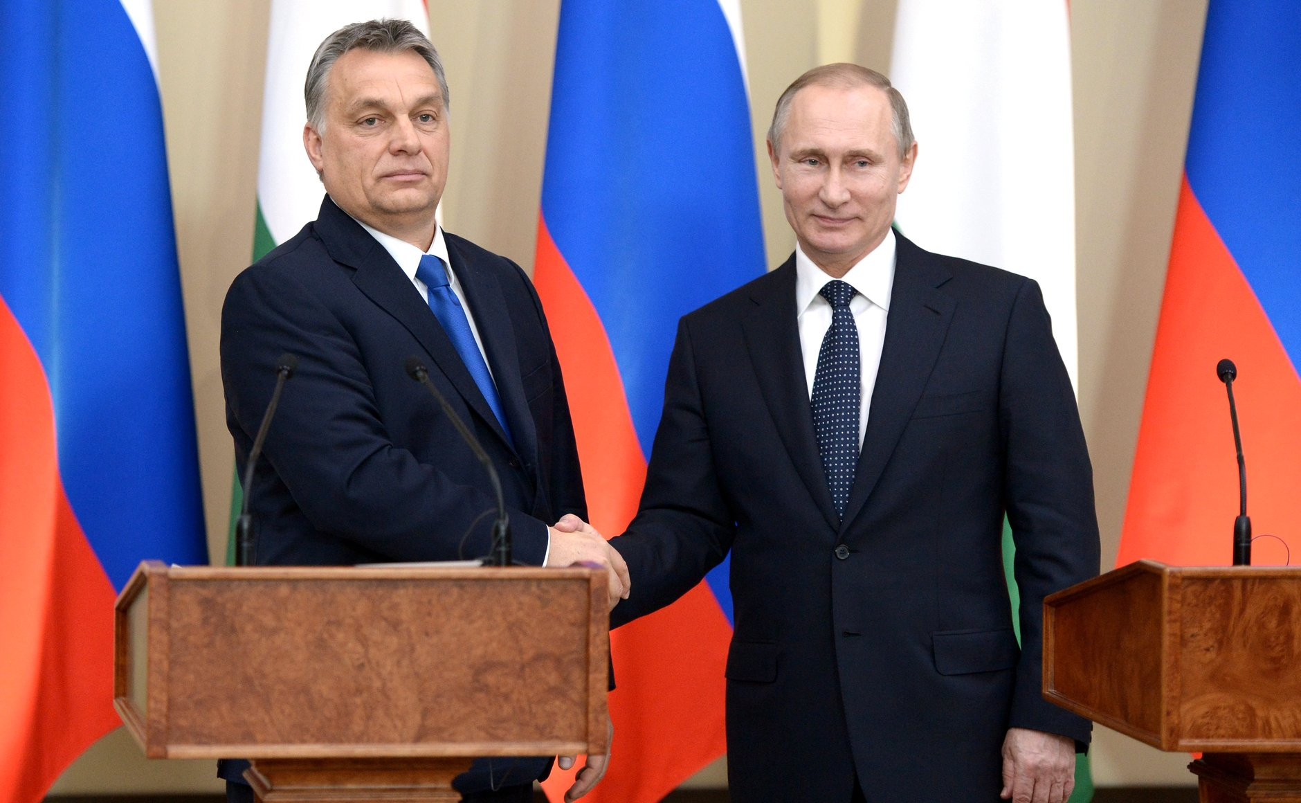 Putin və Orban görüşüb