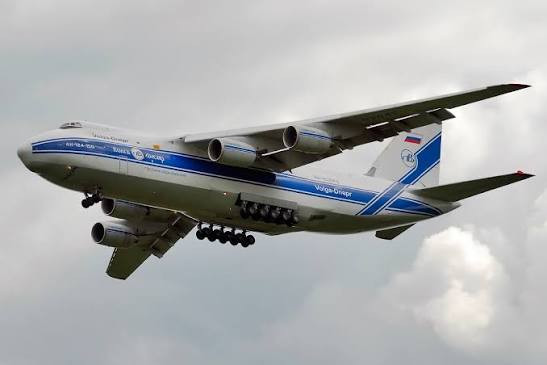 Ukraynaya məxsus An-124 ABŞ silahlarını Gürcüstana çatdırıb