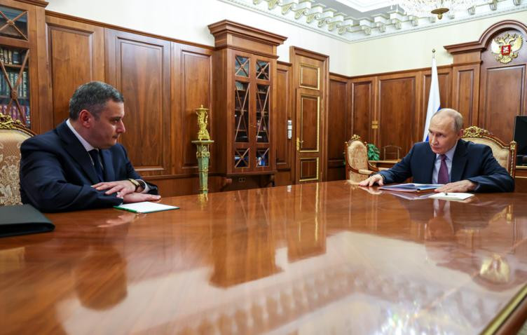 Putin və Xinşteyn Kursk vilayətində vəziyyəti müzakirə edib