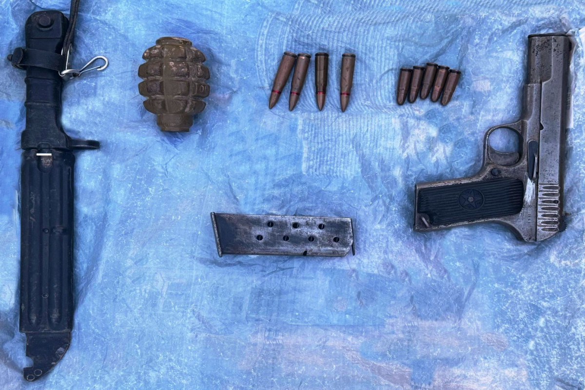 Gəncədə məhkumun saxladığı silah aşkarlanıb