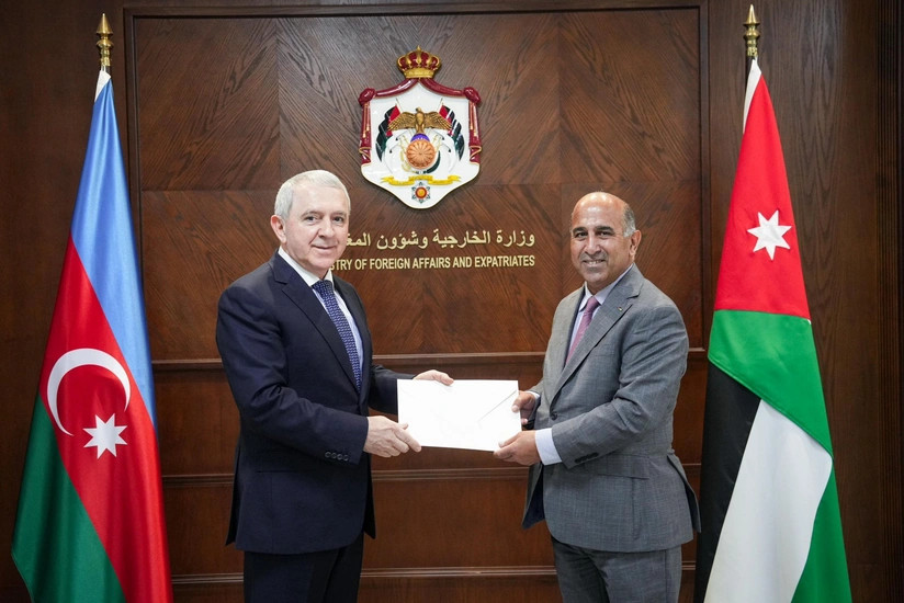 Azərbaycanın İordaniyadakı səfiri etimadnaməsini təqdim edib