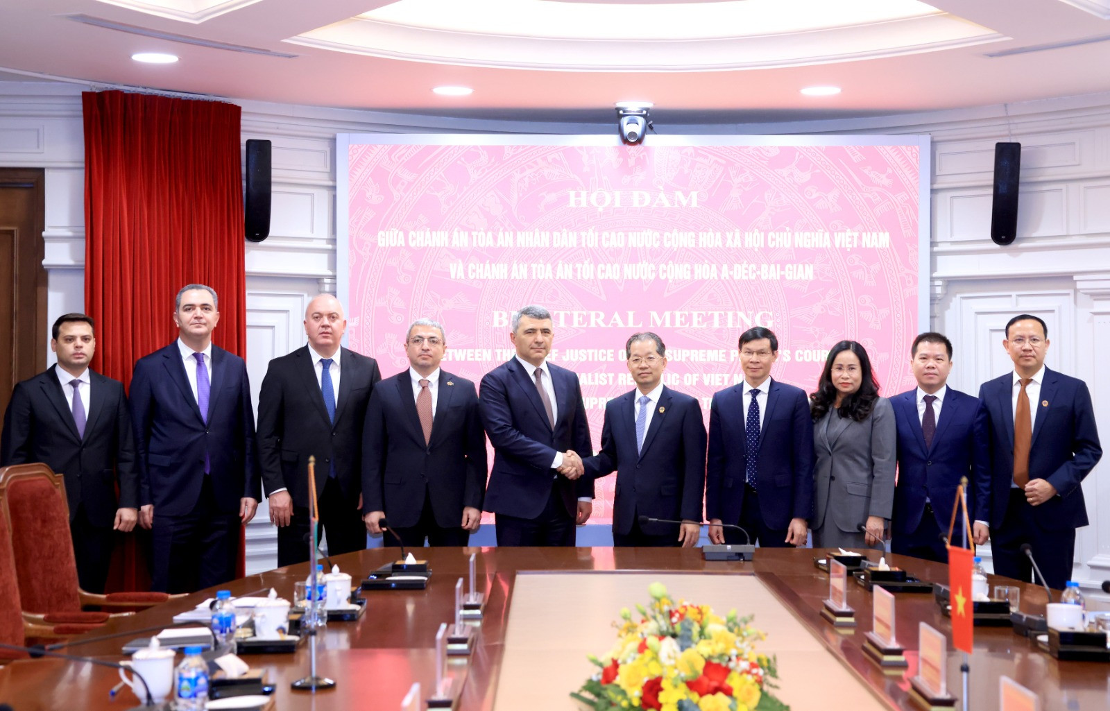 Azərbaycan və Vyetnam məhkəmələri yeni əməkdaşlıq mərhələsinə keçib