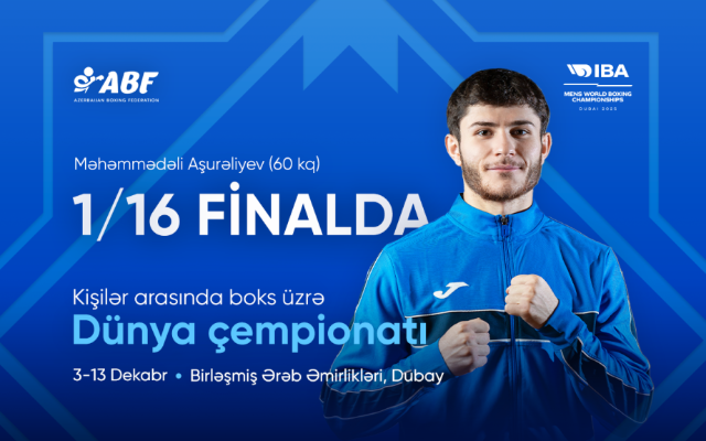 Boksçumuz dünya çempionatına qələbə ilə başlayıb