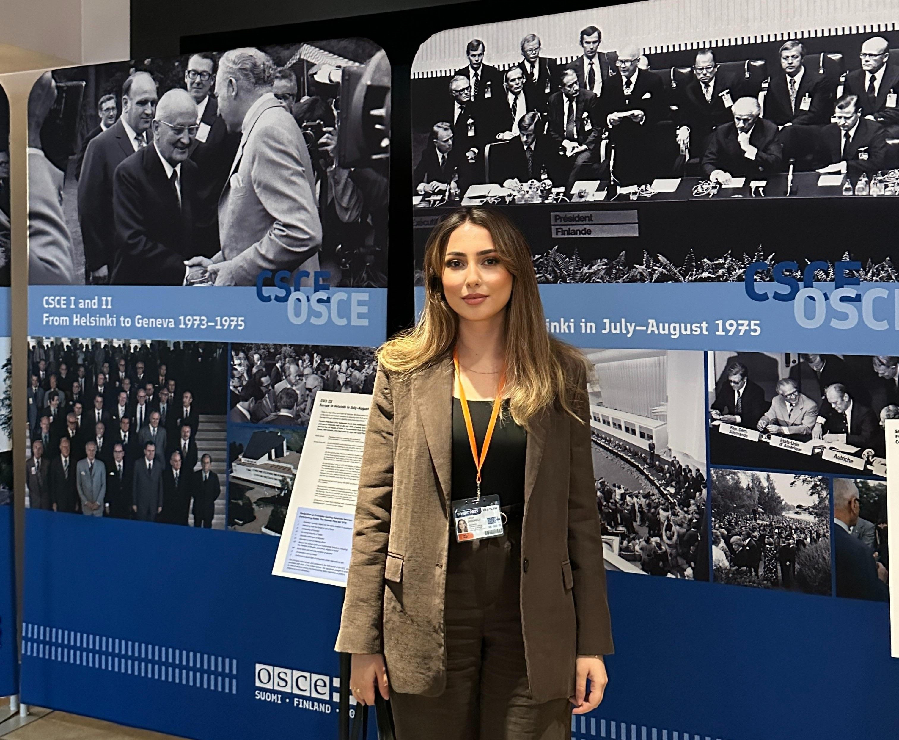 Varşavada azərbaycanlı gənc tədqiqatçının uğur hekayəsi