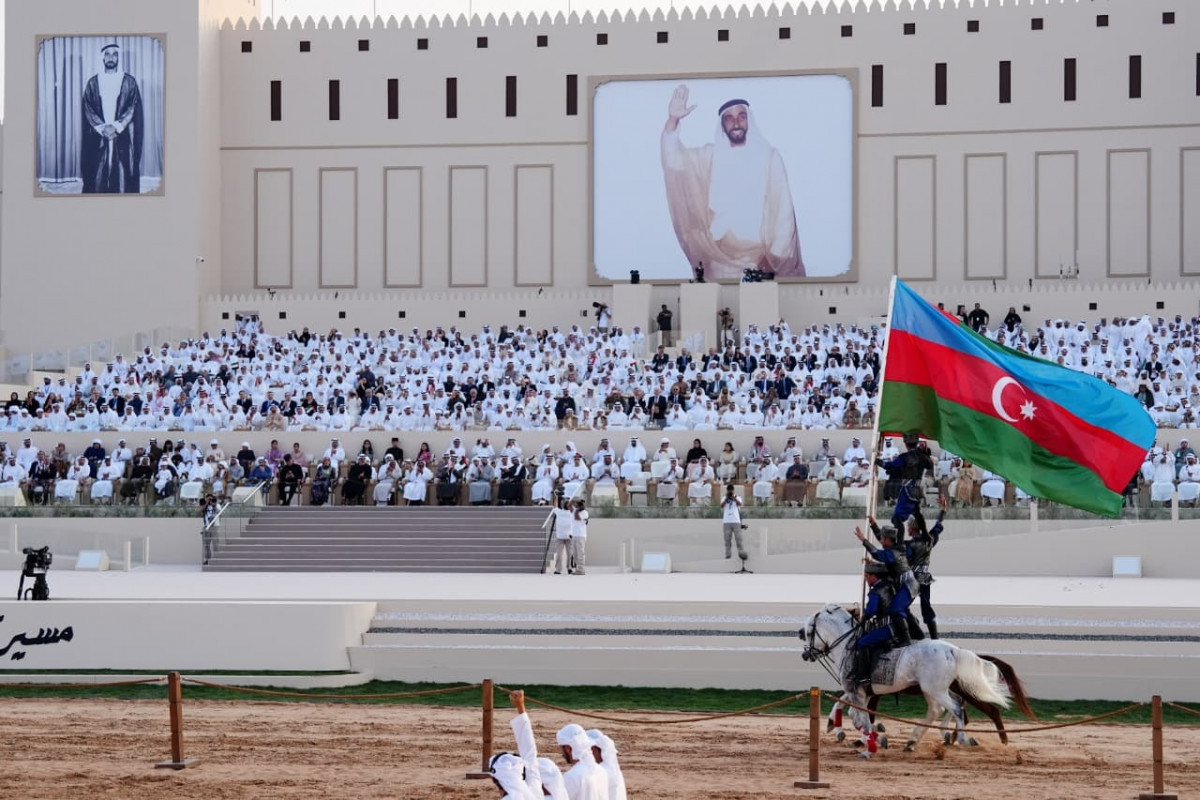 BƏƏ-də Qarabağ atları nümayiş olunub