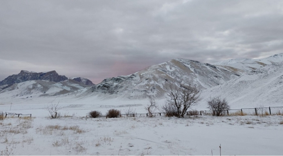 Naxçıvanda qeyri-sabit hava şəraiti davam edir, dağlıq ərazilərə qar yağır