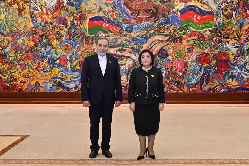 Sahibə Qafarova İranın xarici işlər naziri ilə görüşüb