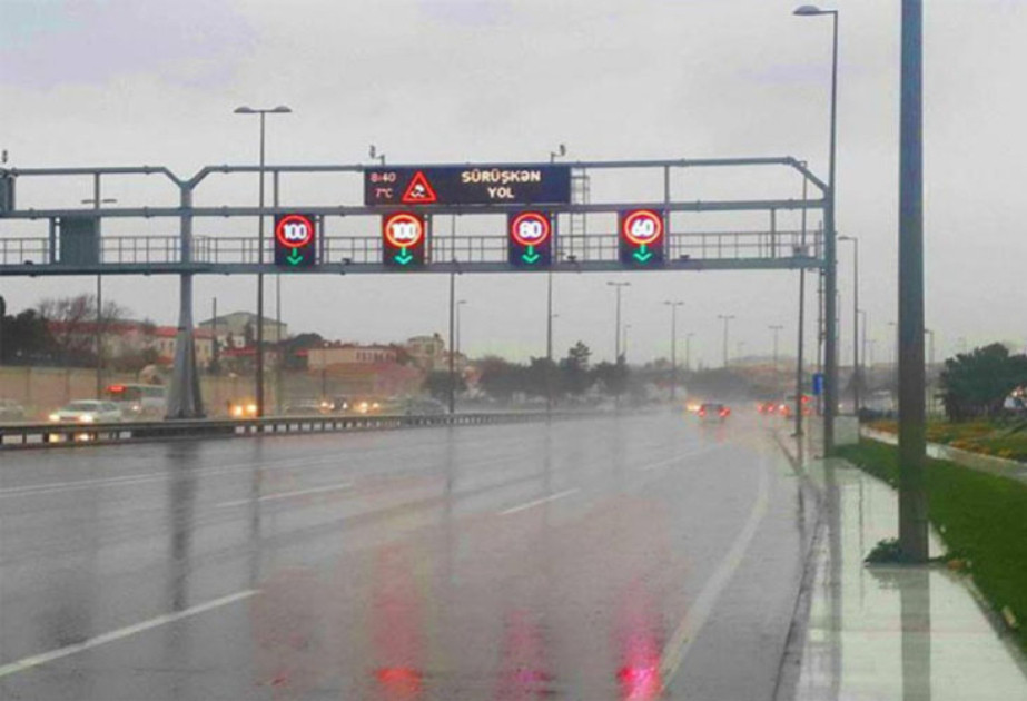 NİİM: Zığ dairəsi-Hava Limanı yolunda bəzi zolaqlar üzrə sürət həddi 20 km/saat endirilib