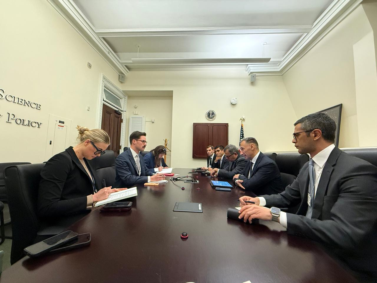 Azərbaycan və ABŞ kibertəhlükəsizlik və süni intellekt sahələrində əməkdaşlığı müzakirə edib