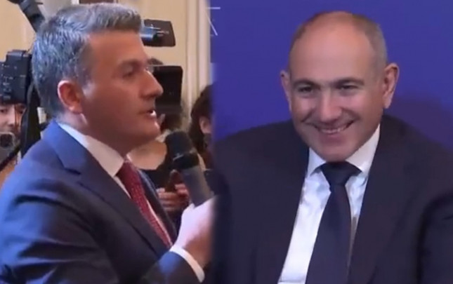 Səfirimiz Paşinyanla erməni dilində danışdı