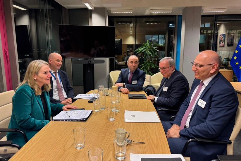 Elçin Əmirbəyov Brüsseldə Azərbaycan-Aİ və Azərbaycan-Ermənistan sülh gündəliyini təqdim edib