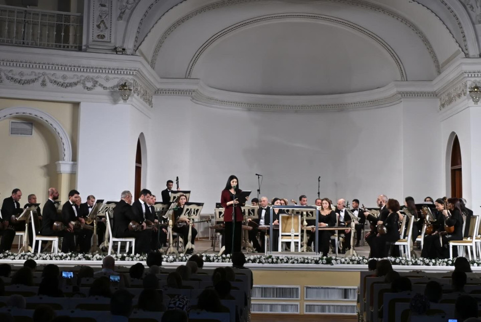Filarmoniyada görkəmli dövlət xadimi Fətəli Xan Xoyskinin 150 illiyinə həsr olunmuş konsert keçirilib