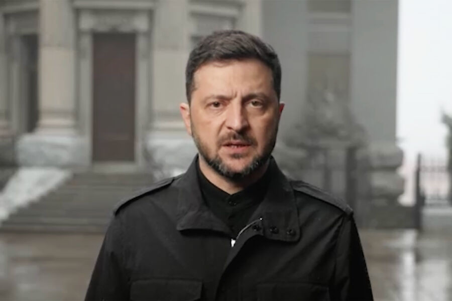 Volodimir Zelenski: Ukraynadakı ərazi məsələsi referendum yolu ilə həll oluna bilər