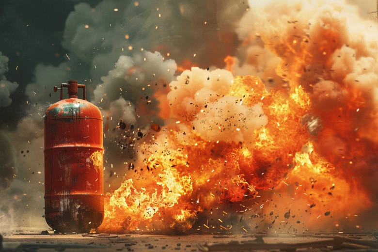 Qazaxıstanda qaz balonunun partlaması ölümə səbəb oldu