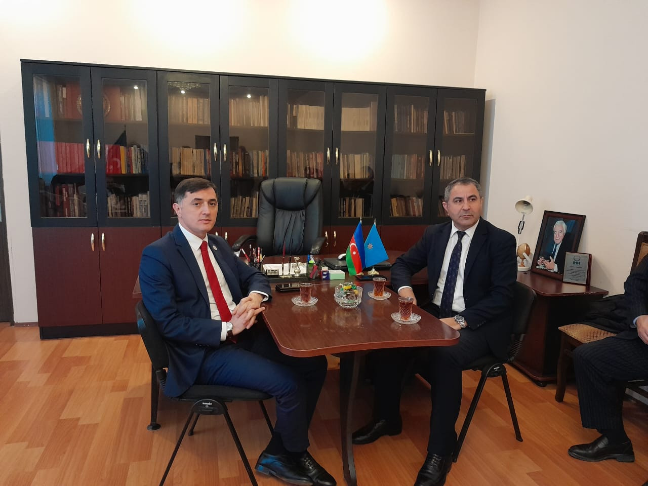 Partiya sədrləri görüş keçirib