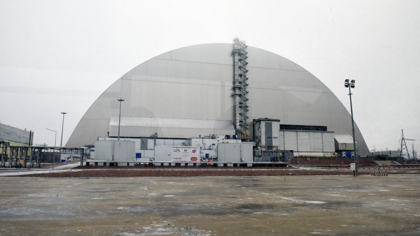 Çernobılda sığınacaq zədələndi, tikinti işləri dayandırıldı