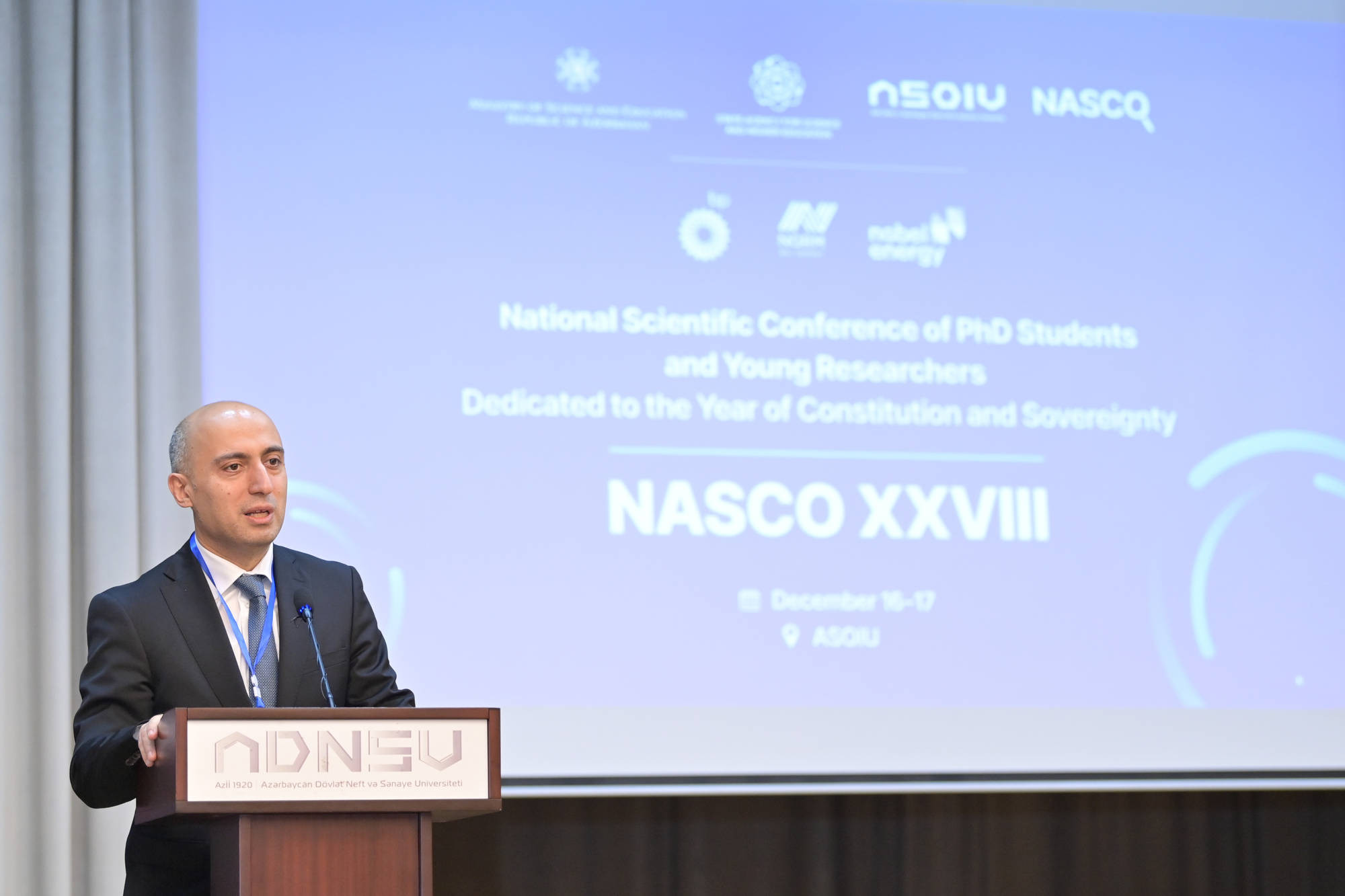 Doktorantların və gənc tədqiqatçıların XXVIII Respublika elmi konfransı (NASCO XXVIII) başlayıb