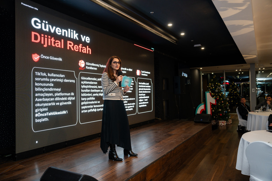 TikTok Azərbaycan üzrə 2025-ci ilin yekunlarını açıqlayıb