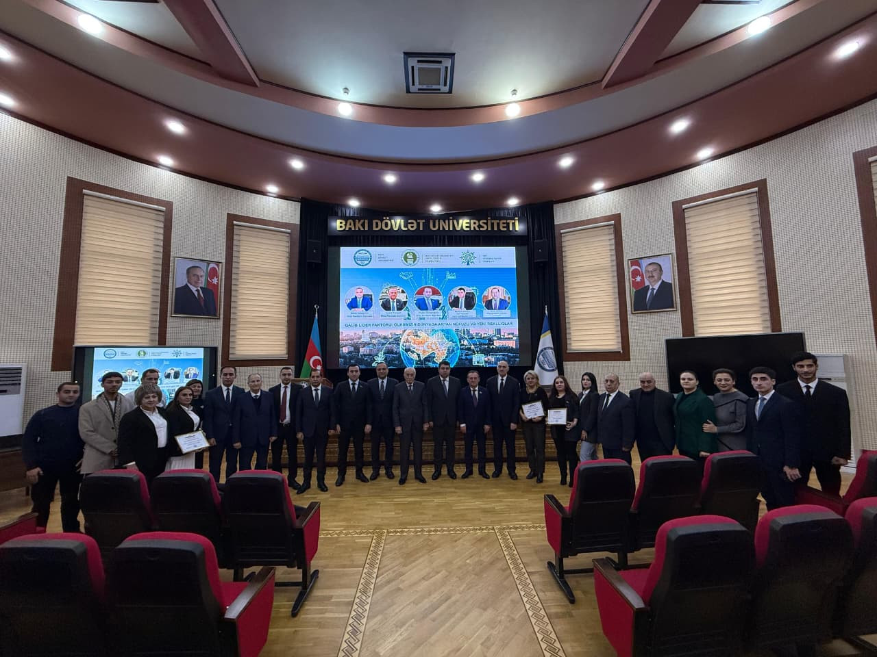 BDU-da “Qalib lider faktoru: Ölkəmizin dünyada artan nüfuzu və yeni reallıqlar” mövzusunda tədbir keçirilib