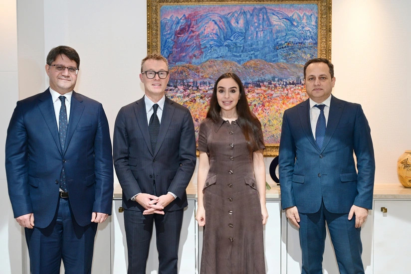 Leyla Əliyeva ÜST-nin Avropa üzrə Regional Ofisinin xüsusi nümayəndəsi ilə görüşüb