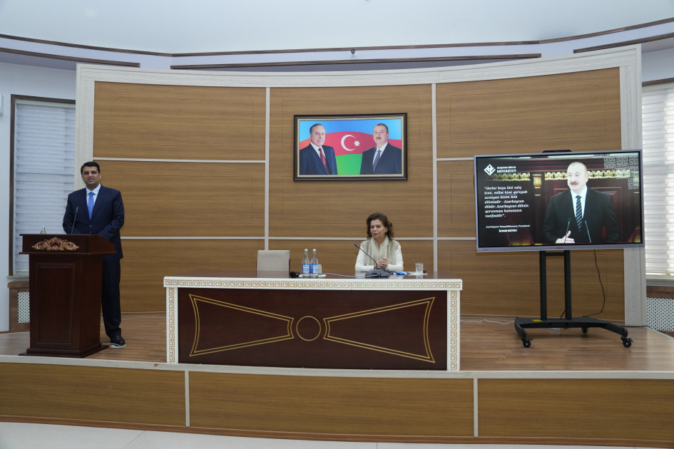 NDU-da Azərbaycan dilinin qorunması ilə bağlı tematik görüş keçirilib