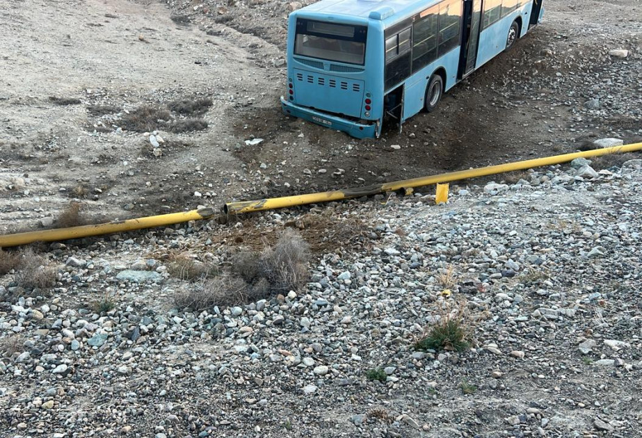 Ordubadda avtobus qaz xəttinə çırpılıb, 160-a yaxın abonentin qazı kəsilib