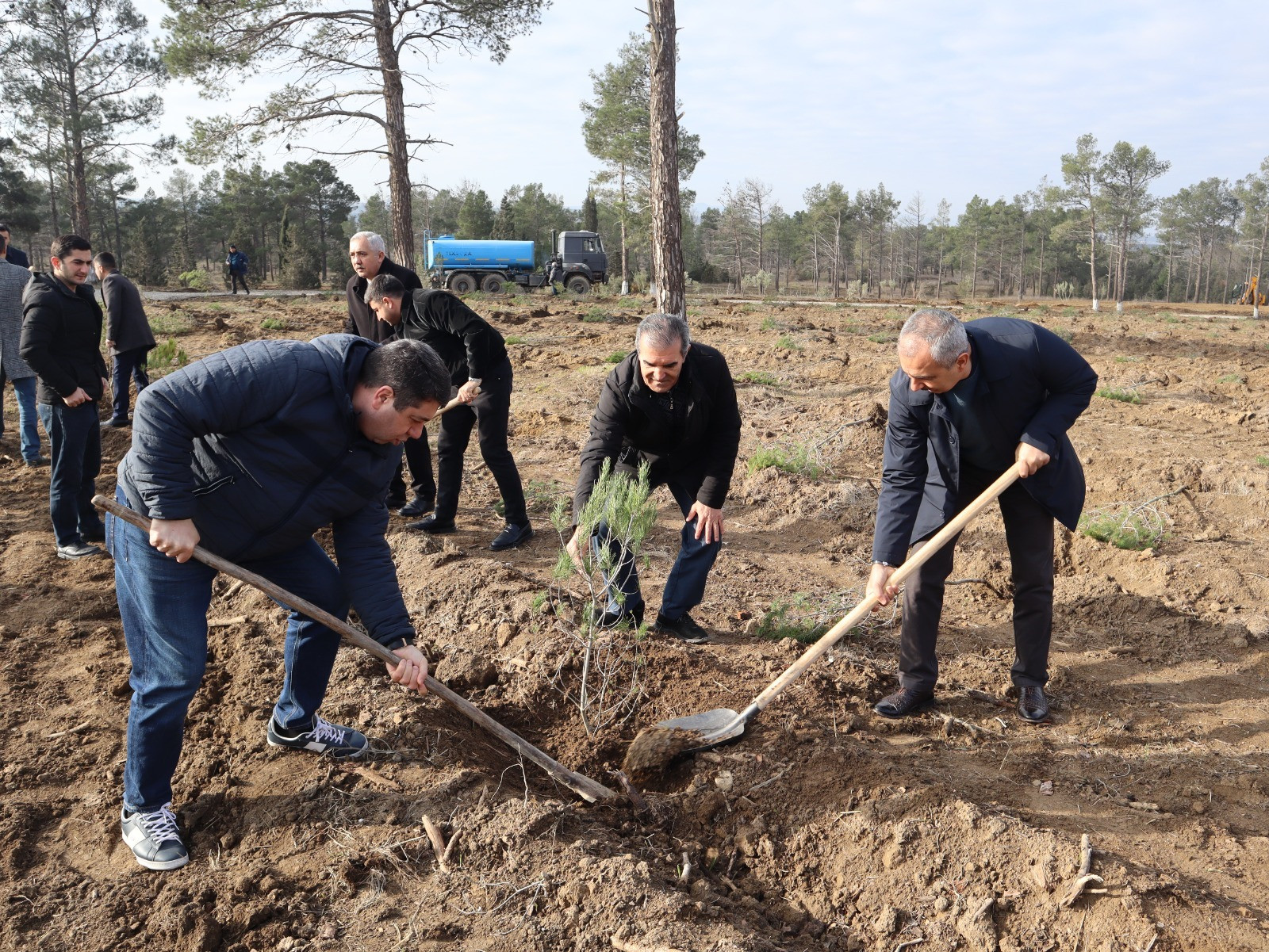 “Yaşıl və sağlam gələcək naminə” devizi altında ağacəkmə kampaniyası həyata keçirilib