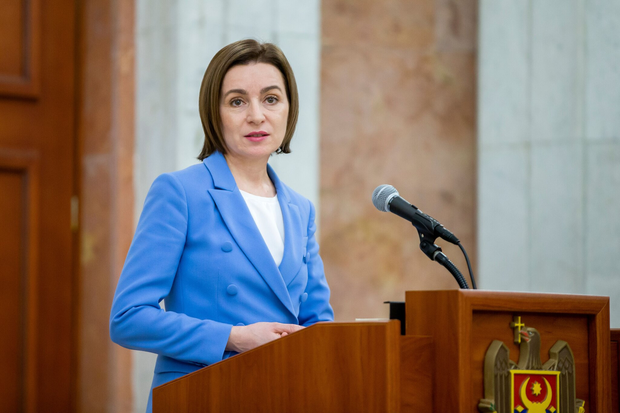 Moldova Prezidenti Sandu: Yunanıstanla əməkdaşlıq və inteqrasiya müzakirə