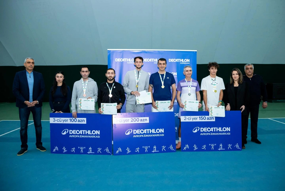 Padel tennisi üzrə ilk Azərbaycan çempionatının qalibləri müəyyənləşib