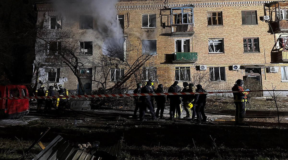 Rusiya ordusu Ukraynaya 600-dən çox dron və raket zərbəsi endirib