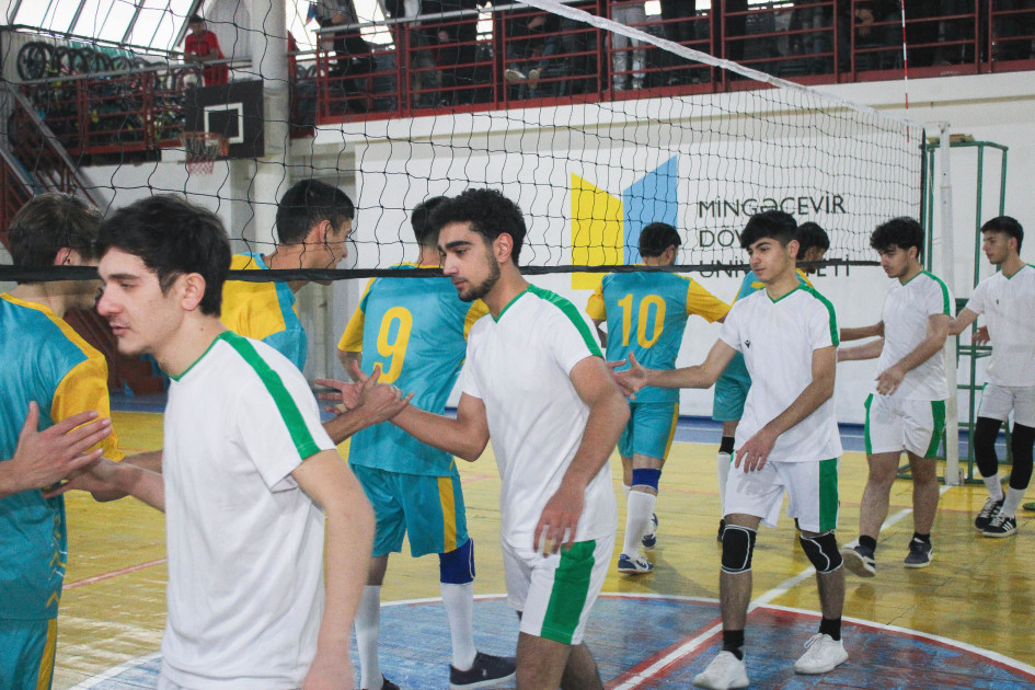 Milli Qəhrəman Natiq Qasımovun xatirəsinə həsr olunmuş region universitetləri arasında voleybol turniri keçirilib