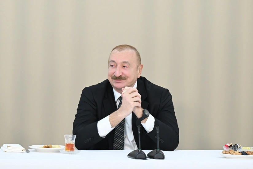 İlham Əliyev: Vaxtilə "Qarabağ Ermənistandır və nöqtə" deyənlər "Qarabağ Azərbaycandır!" deməyə məcbur oldular