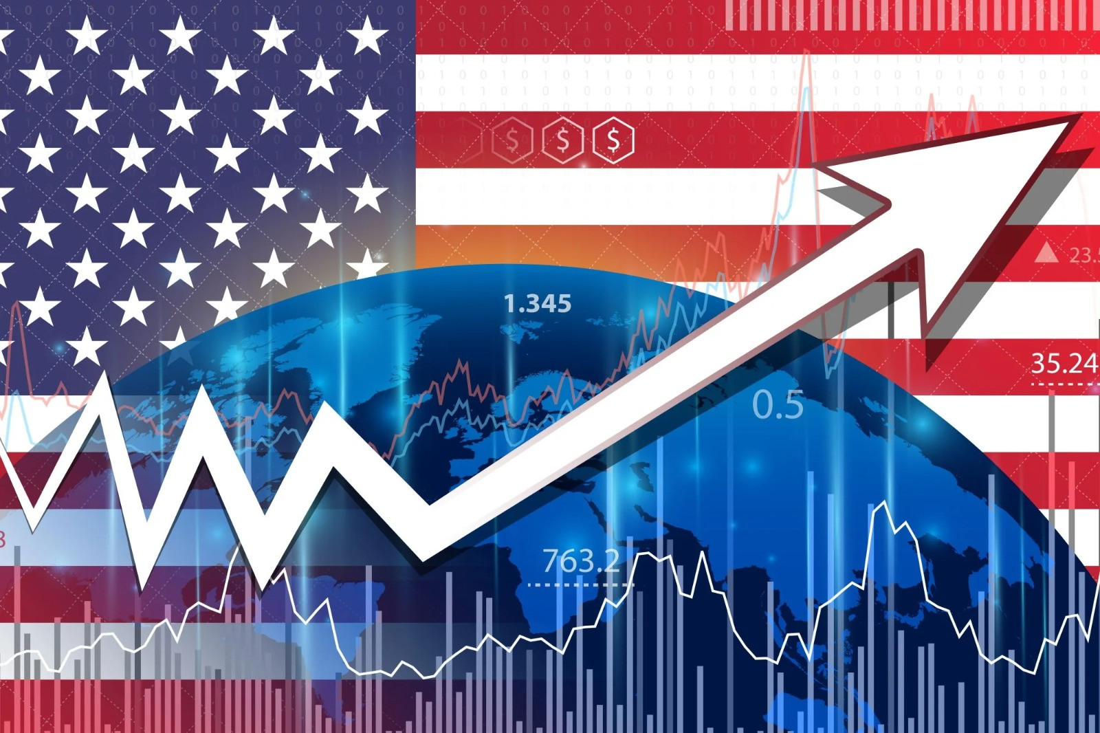 ABŞ iqtisadiyyatı üçüncü rübdə gözləntiləri üstələyərək 4,3% artıb