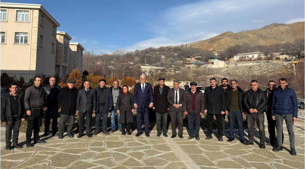 Milli Məclisin deputatı Vüqar Rəhimzadə Ordubadda seçiciləri ilə növbəti görüşünü keçirib