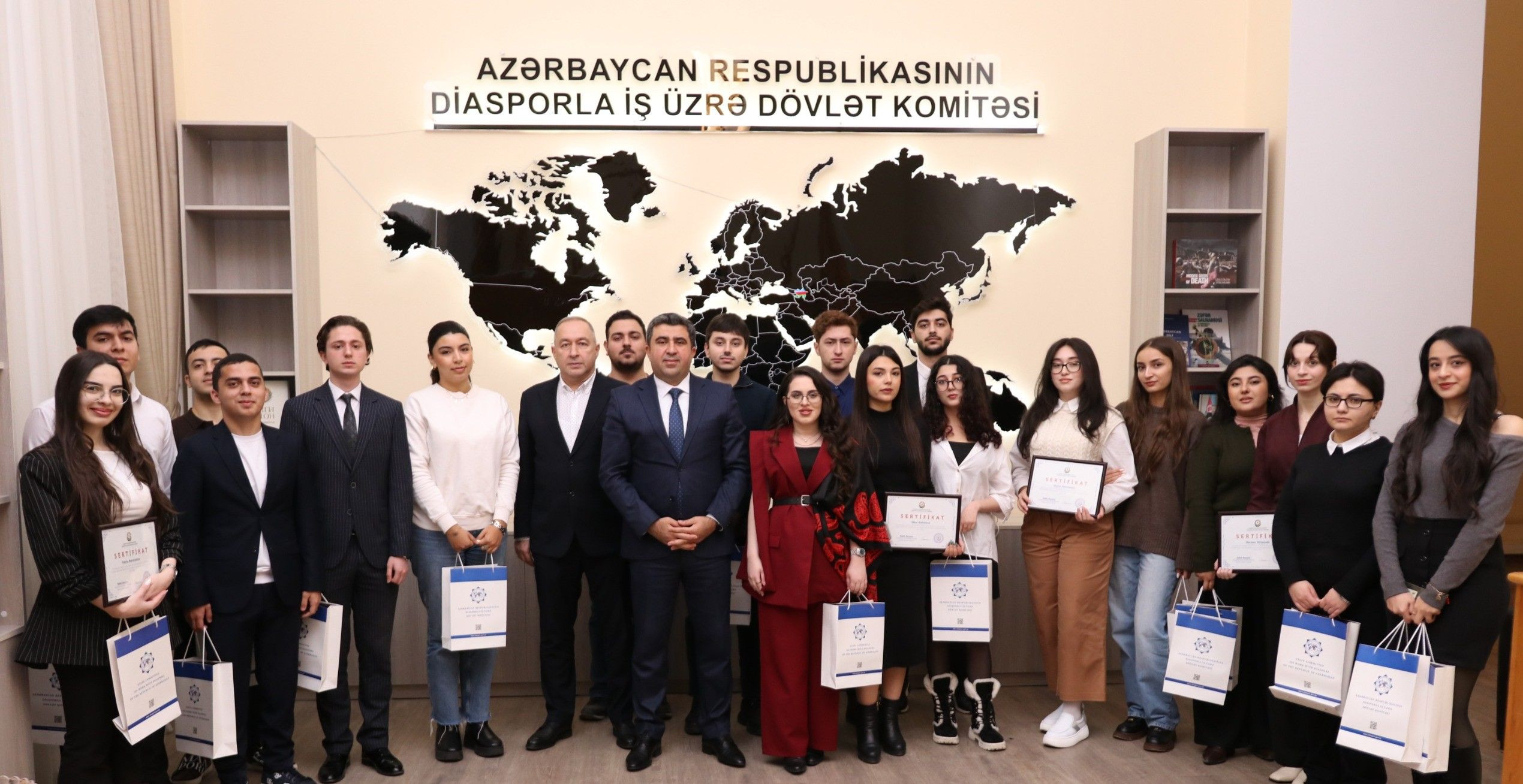 “Azərbaycan Diaspor Könüllüləri” proqramının növbəti mərhələsi başa çatıb