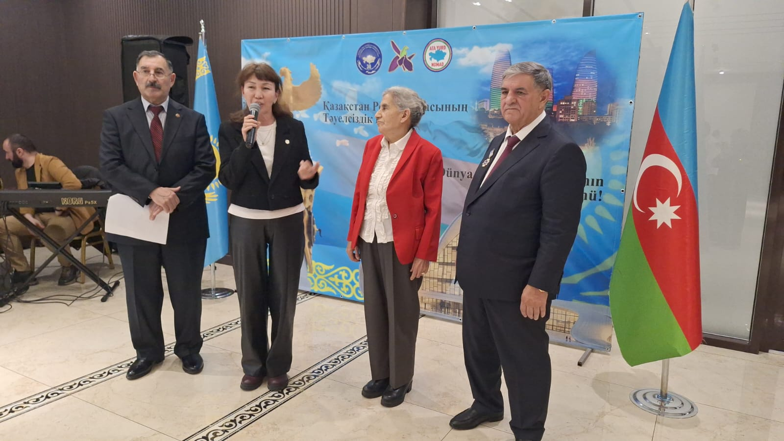 Almatıda Dünya Azərbaycanlılarının Həmrəyliyi Günü qeyd edilib