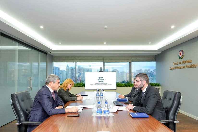 Anar Əliyev IV "Yüksəliş" müsabiqəsinin qalibləri ilə görüşüb