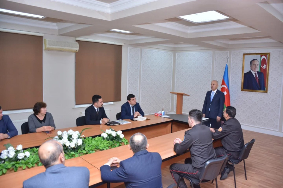 Şamaxıda fövqəladə hallara hazırlıq məsələləri müzakirə edilib