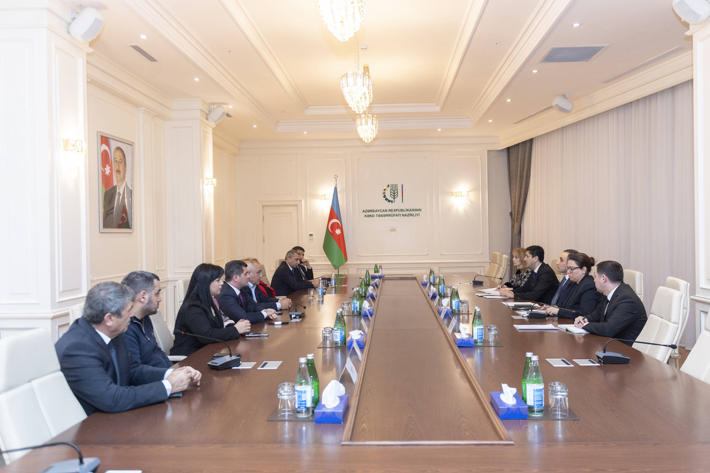 Prezident Administrasiyasının nümayəndəsi Kənd Təsərrüfatı Nazirliyi yanında İctimai Şuranın  üzvləri ilə görüşüb