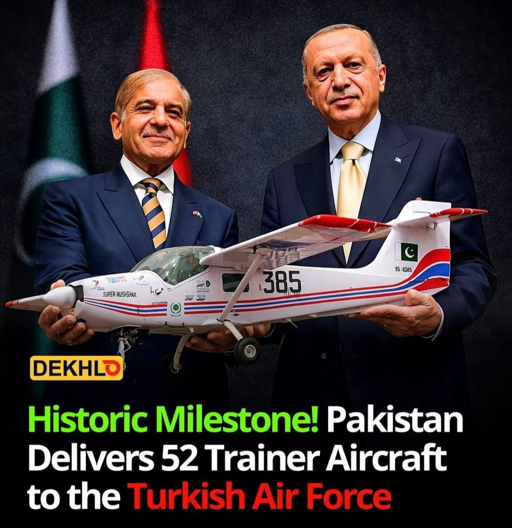 Pakistan Türkiyəyə 52 ədəd “Super Mushshak” təyyarəsi təhvil verdi