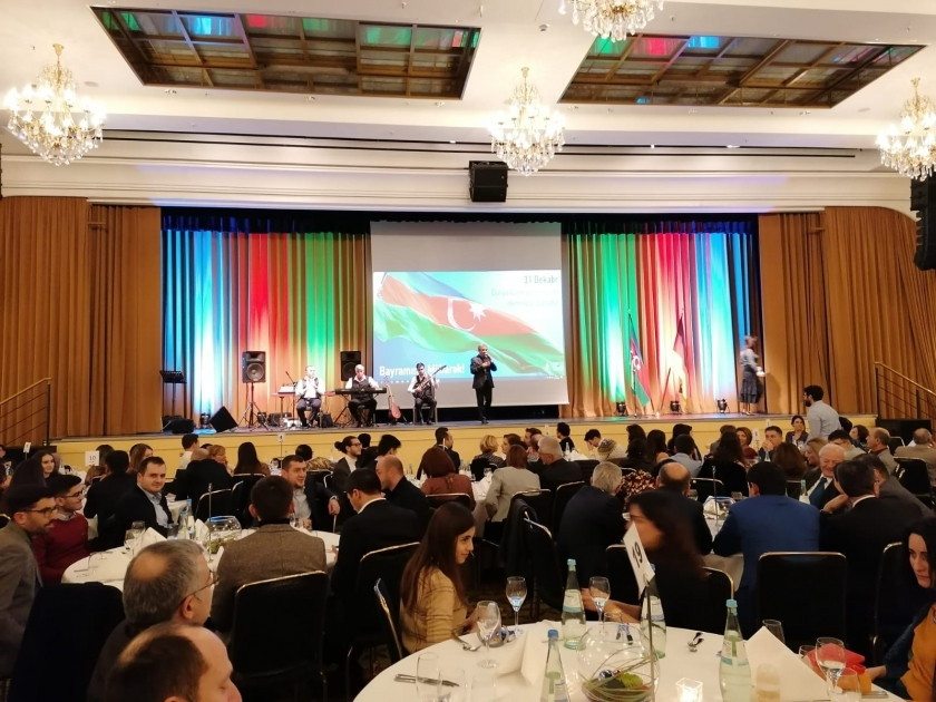 Berlində Həmrəylik Günü münasibətilə tədbir keçirilib