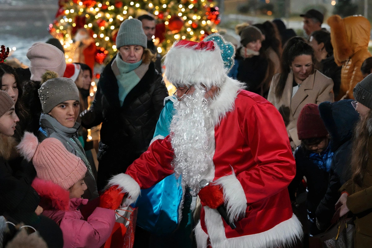 Kəlbəcərdə 32 il fasilədən sonra ilk Yeni il şənliyi