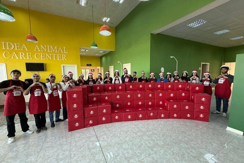 Leyla Əliyevanın təşəbbüsü ilə "Bizim Mətbəx" layihəsi çərçivəsində aztəminatlı ailələrə bayram sovqatları çatdırılıb