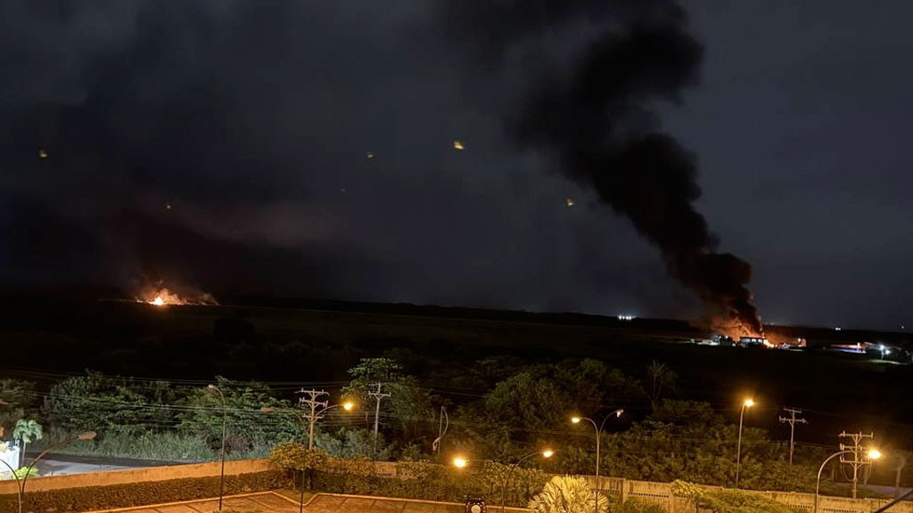 Venesuelada hava limanı yaxınlığında güclü partlayışlar qeydə alınıb