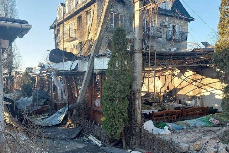 Ukraynada partlayış baş verib: